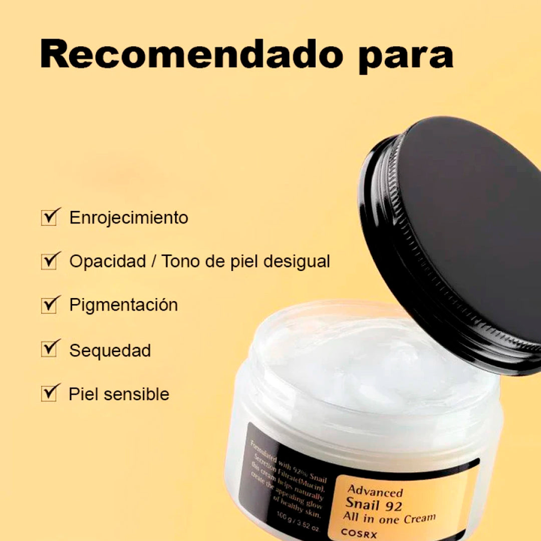 ADVANCED SNAIL 92 ALL IN ONE CREAM COSRX - Crema hidratante