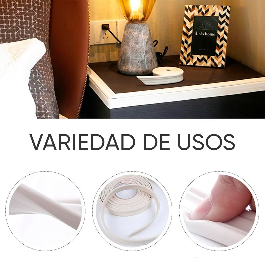 Moldura de Seguridad Adhesiva en Espuma 3D