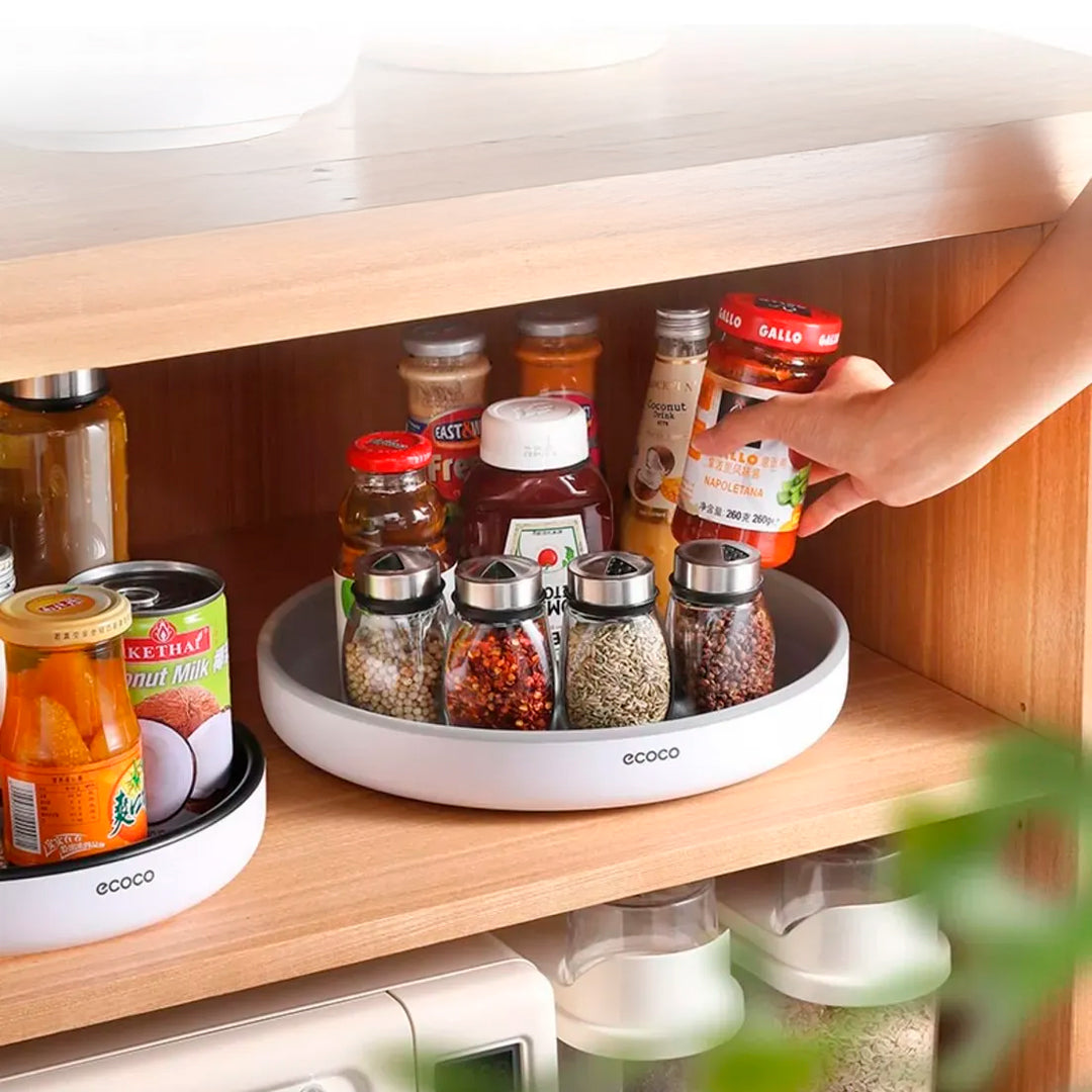 Bandeja Giratoria Para Organizar Condimentos 30cm ECOCO