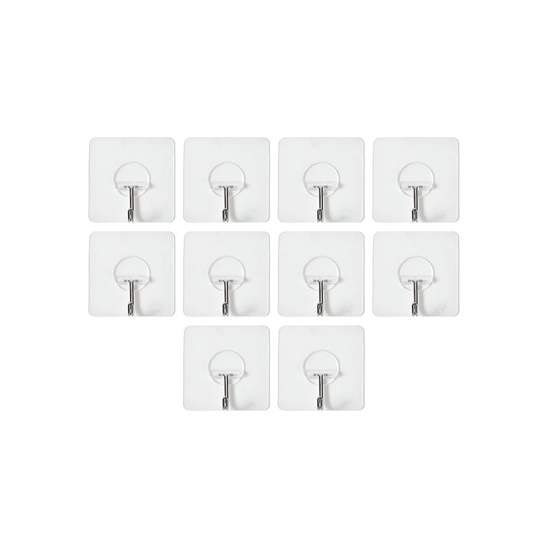 Set 10 Ganchos Adhesivo de Pared de ECOCO