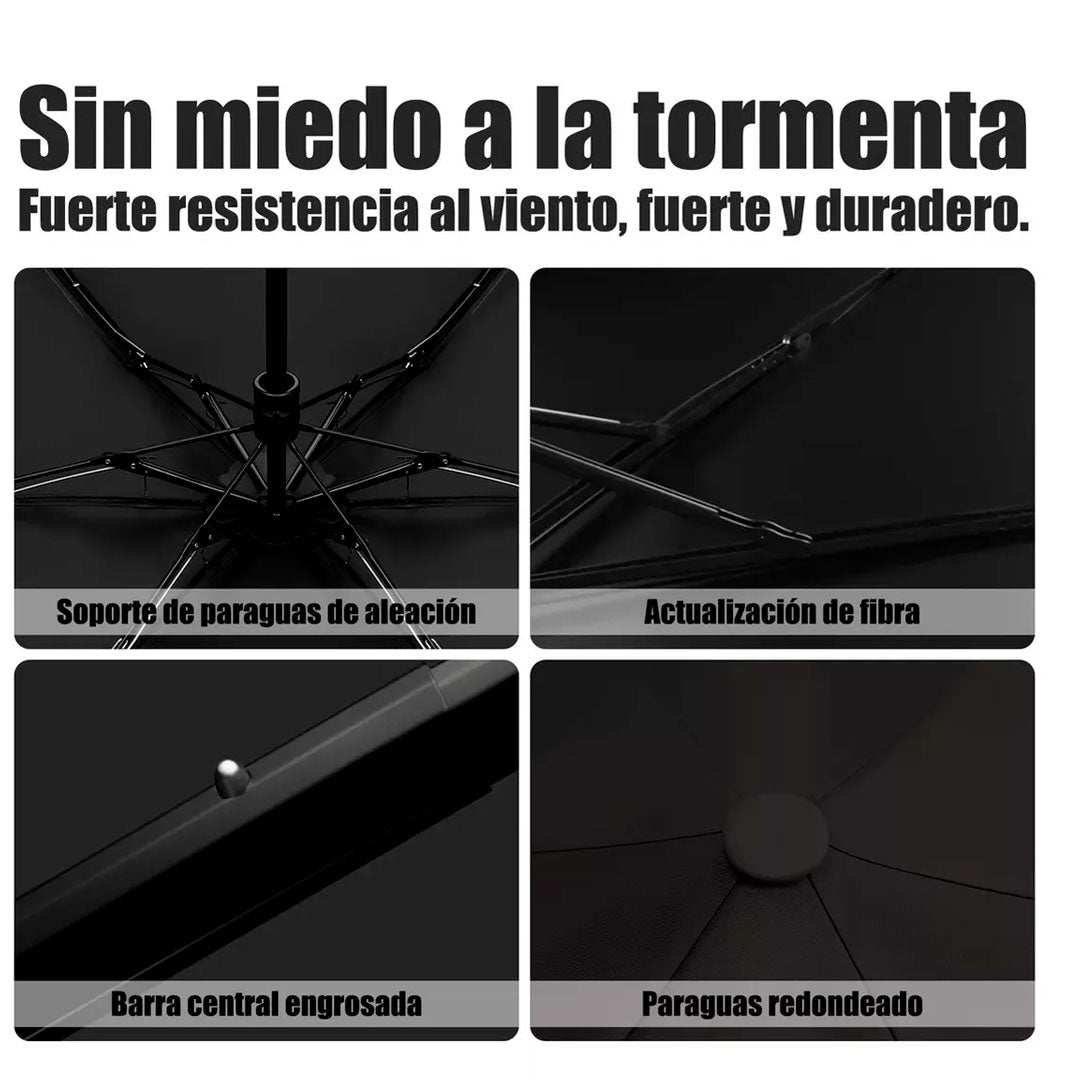 Mini Paraguas Plegable con Estuche UPF50+