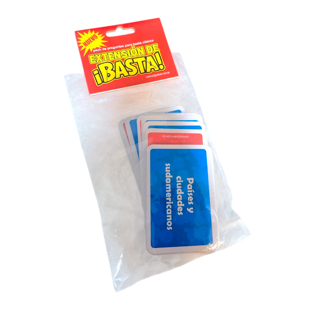 Extensión para Juego Basta! 40 Cartas