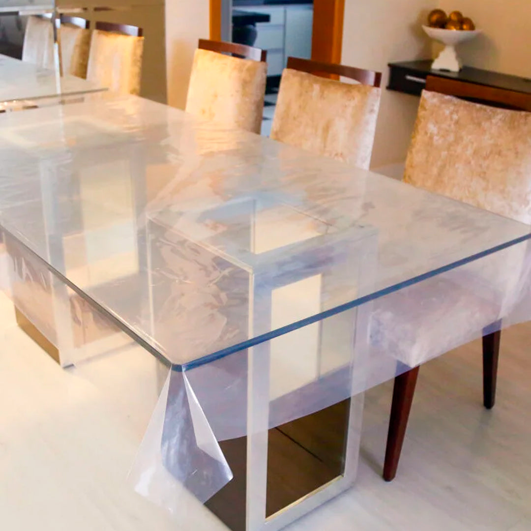 Mantel Caudrado Transparente