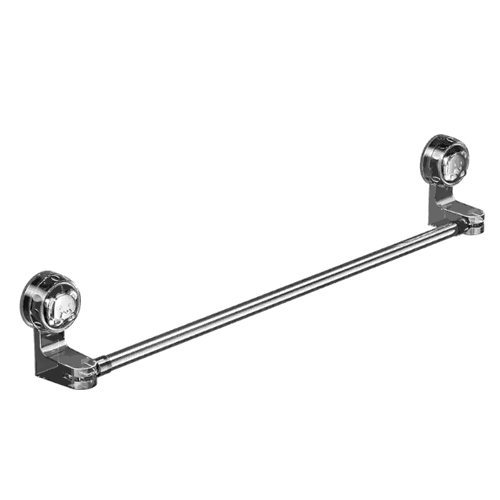 Toallero Extensible de Aluminio + Ventosa Facil Instalación