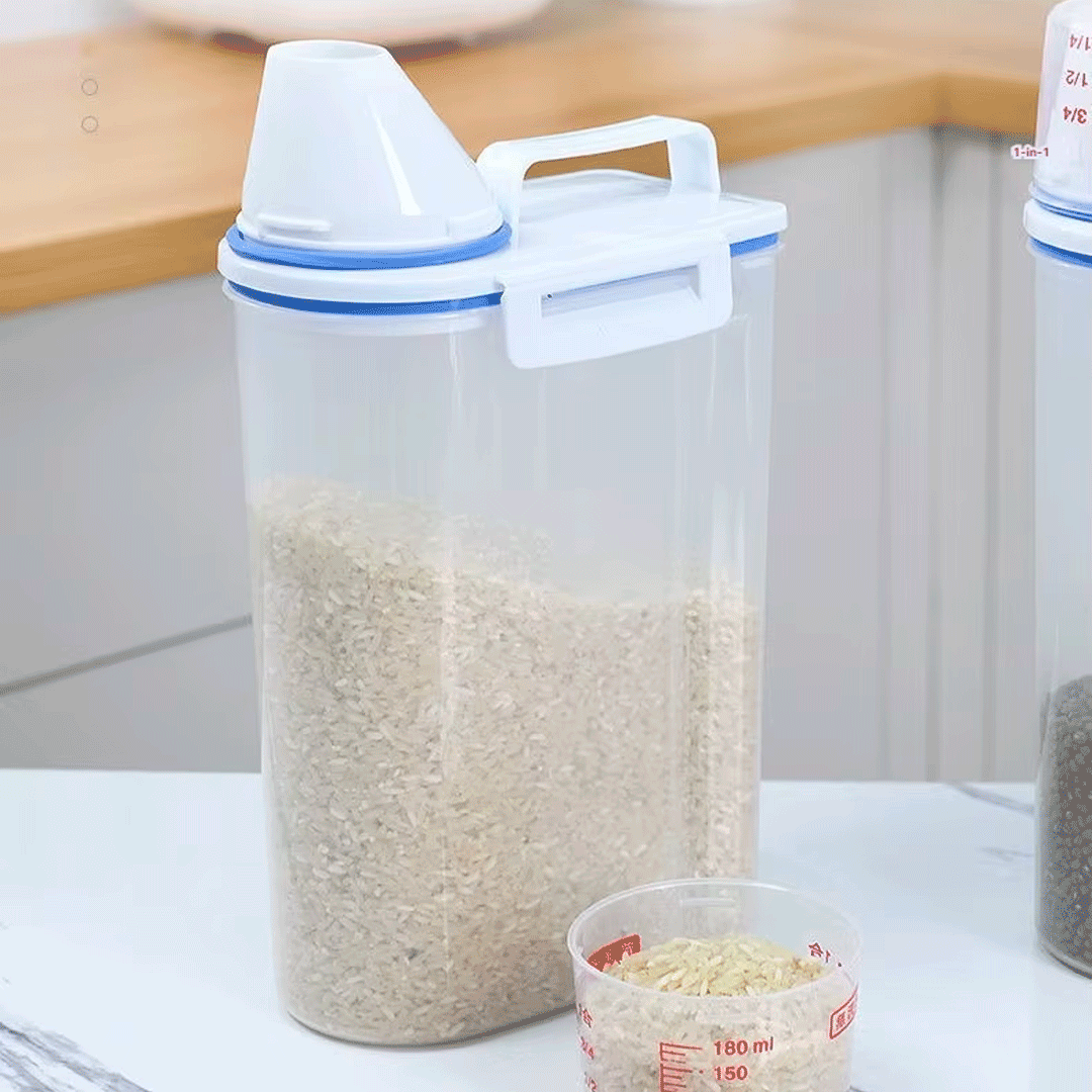 Set de 3 Contenedores Multiuso de 2,5 Litros Hermeticos