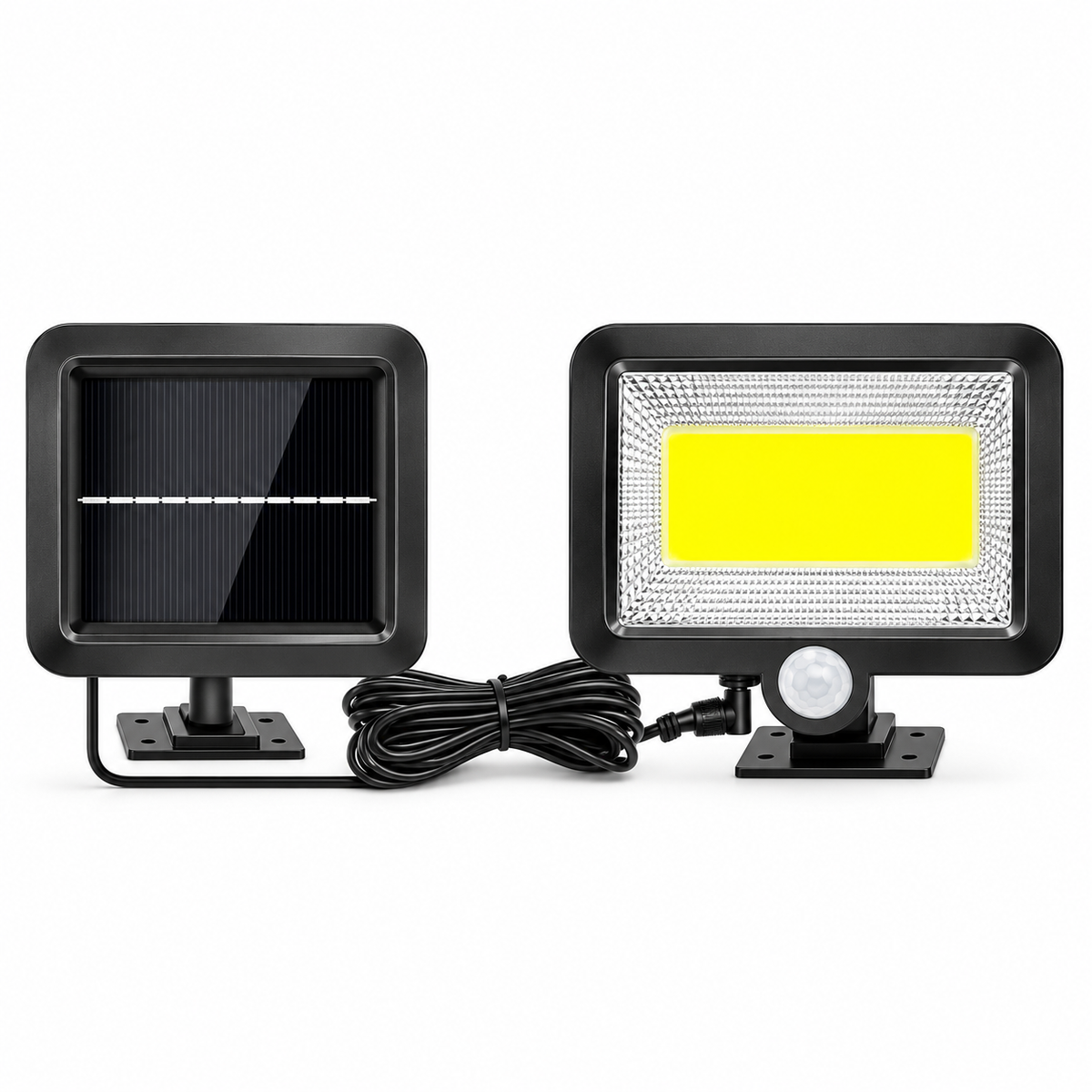 Foco Solar Led 30w con Sensor De Movimiento
