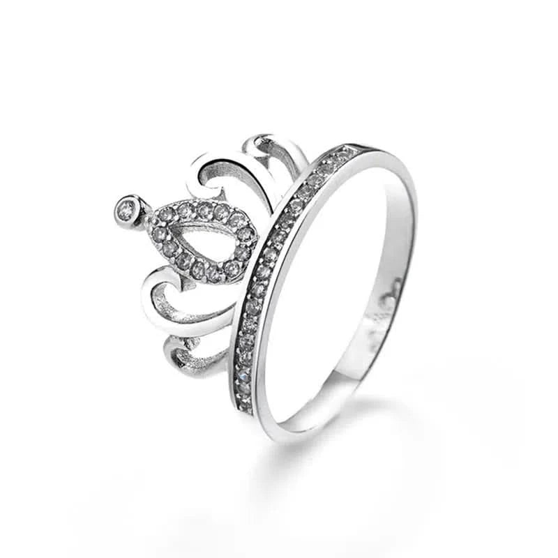 Anillo Crown Queen Plata 925 - ri18041