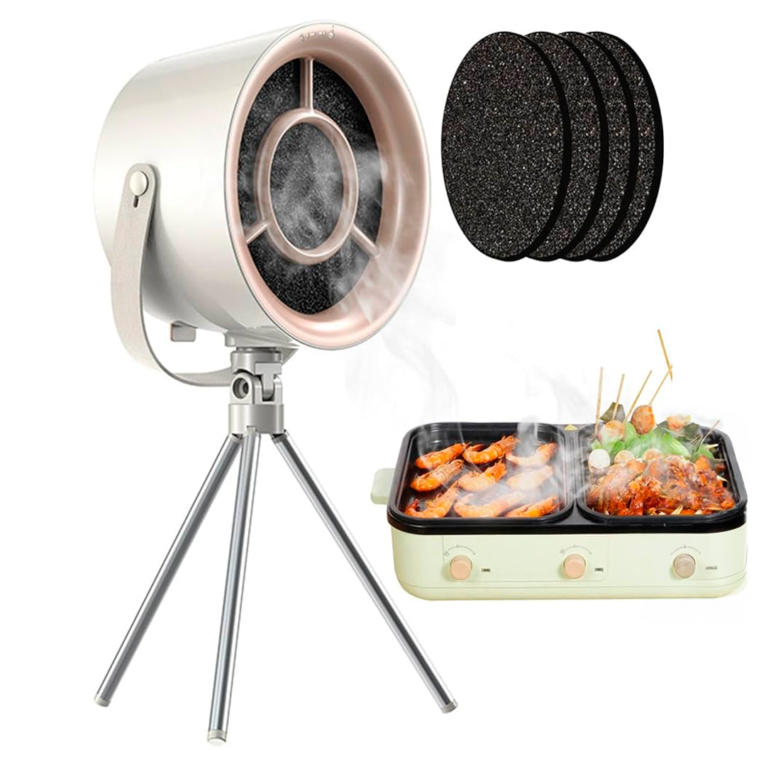 Extractor Portátil para cocina con 4 filtros de Carbón