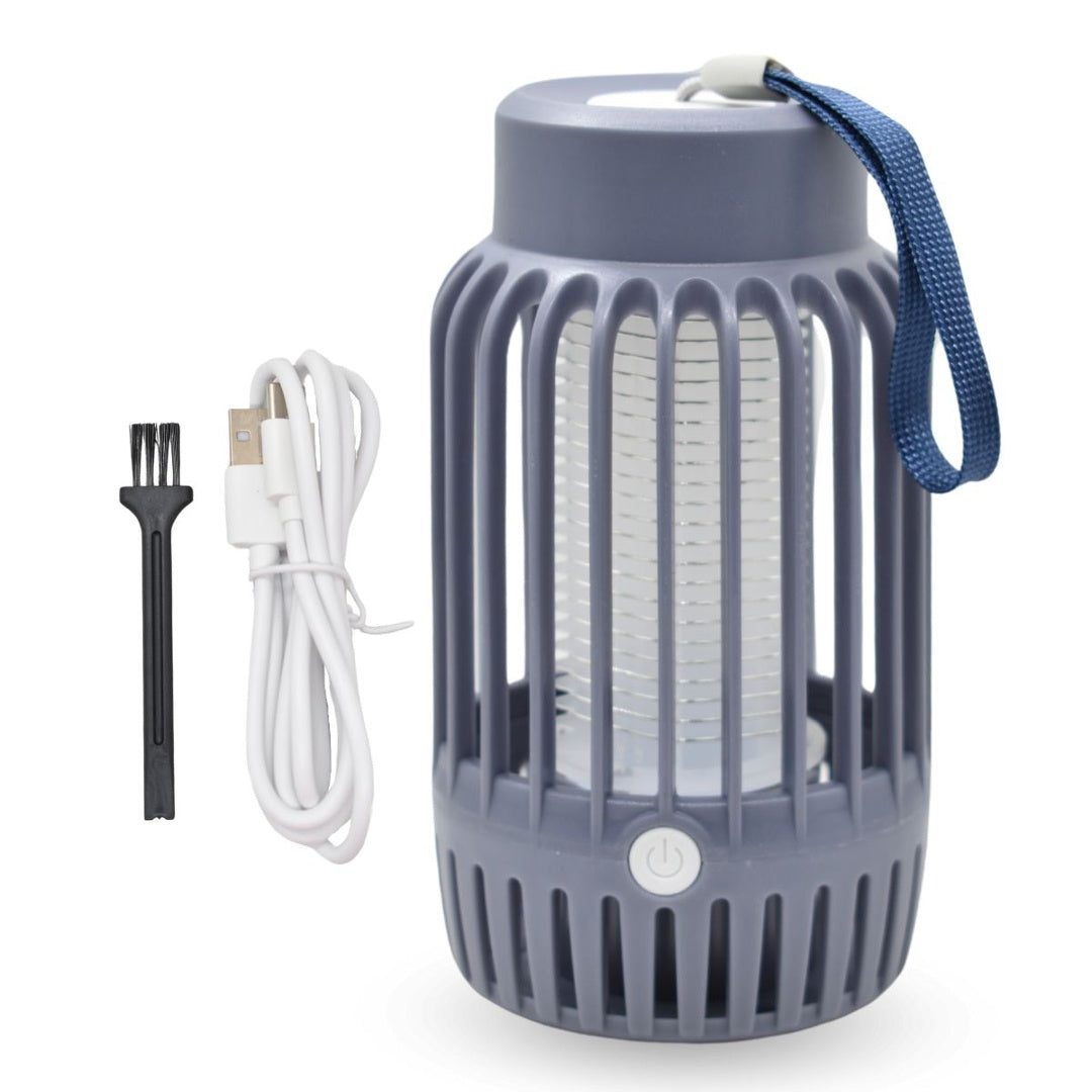 Lampara Inalámbrica USB de Jardin Mata Moscas Mosquitos