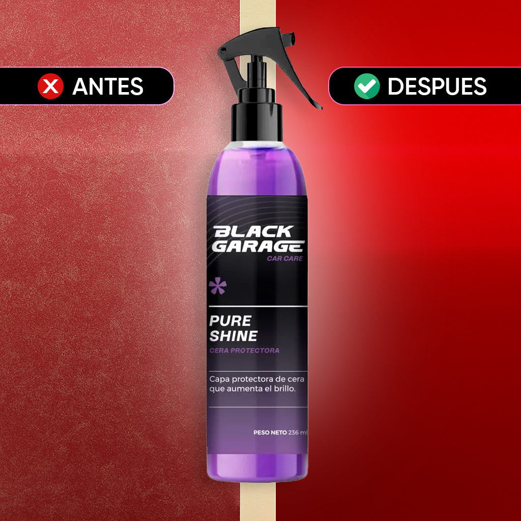 Pure Shine - Limpiador y Protector para Auto BLACK GARAGE