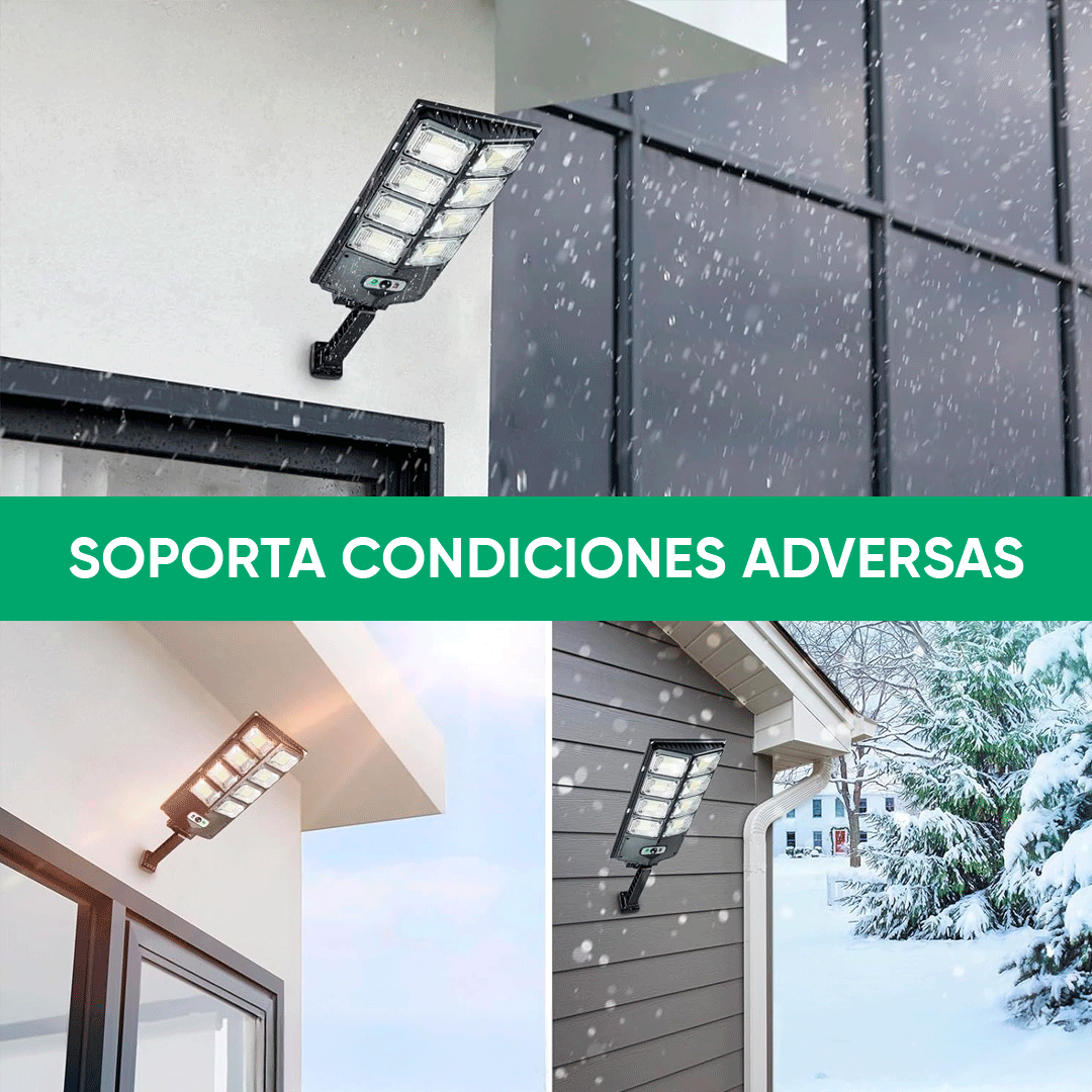 Foco Solar 240 Led 150w W789A con Control Remoto