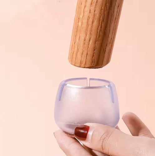 Pack de 24 Protectores de Silicona para Sillas y Mesa