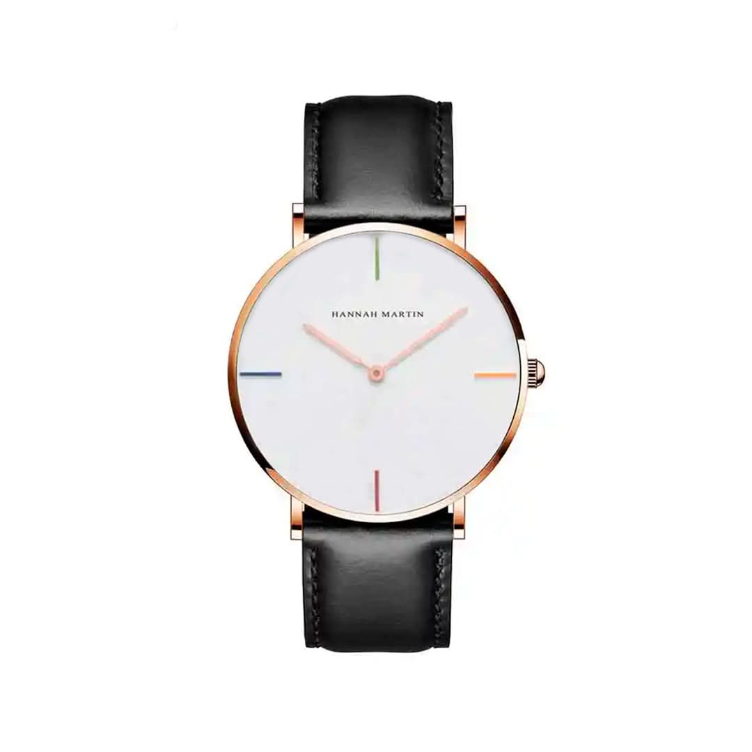 Reloj Hannah Martin Modelo Simply Pulsera de Cuero