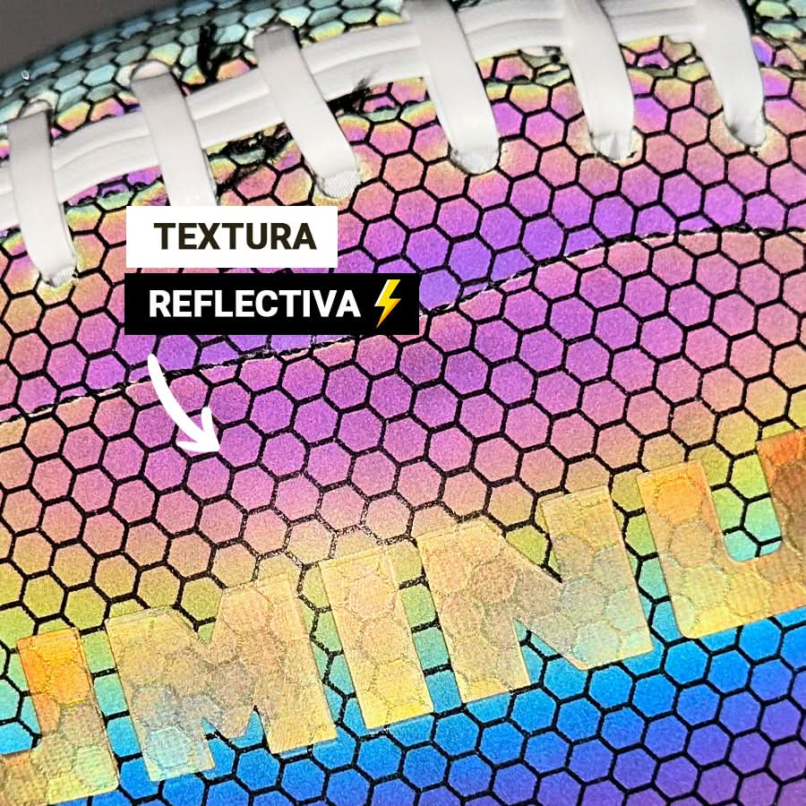 Pelota de Futbol Americano Reflectiva Luminus