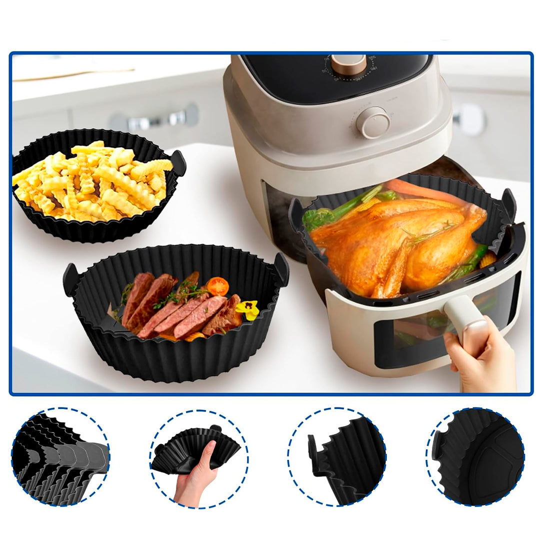 Bandeja de Silicona para Freidora sin Aceite x6