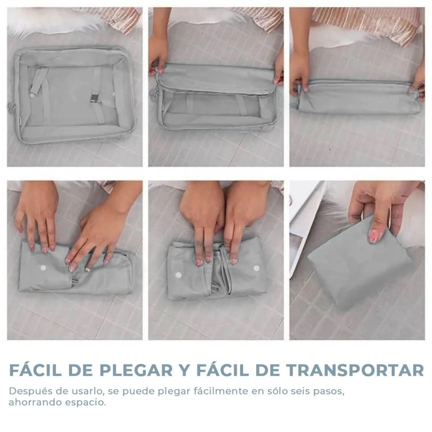 Bolsas Organizadoras para Viaje de 8 Piezas