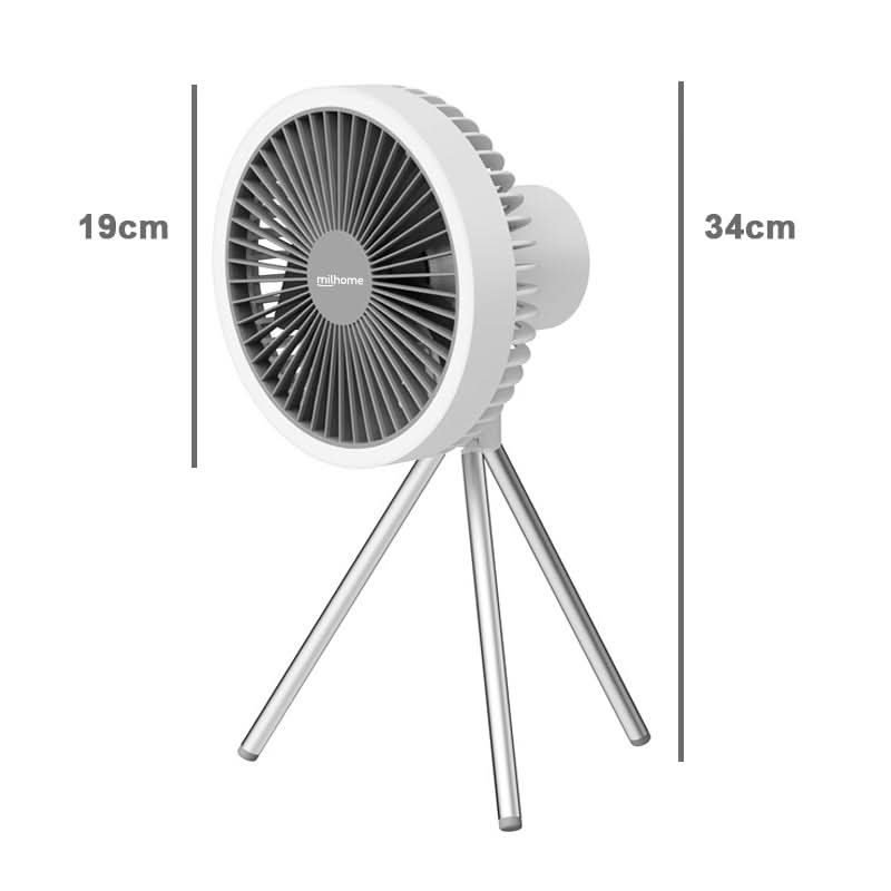 Ventilador Aeroflow Inalambrico y Recargable Milhome