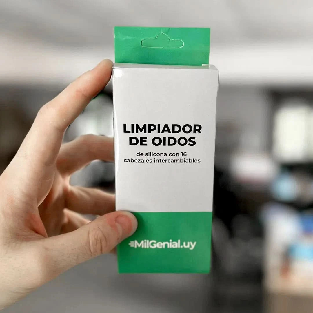 Limpiador de Oídos de Silicona con 16 Punteros Milgenial