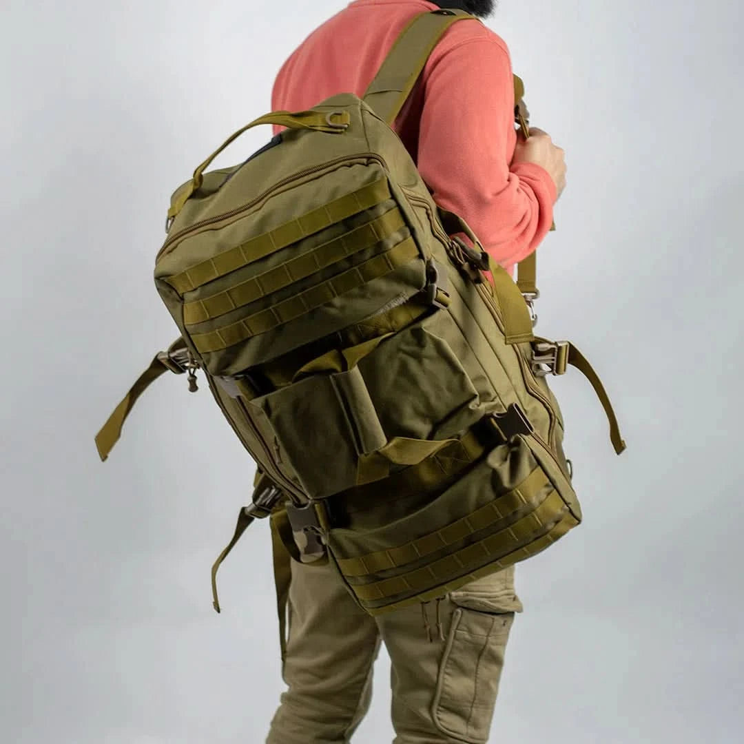 Mochila Bolso 2 en 1 Táctica Airsafe Impermeable