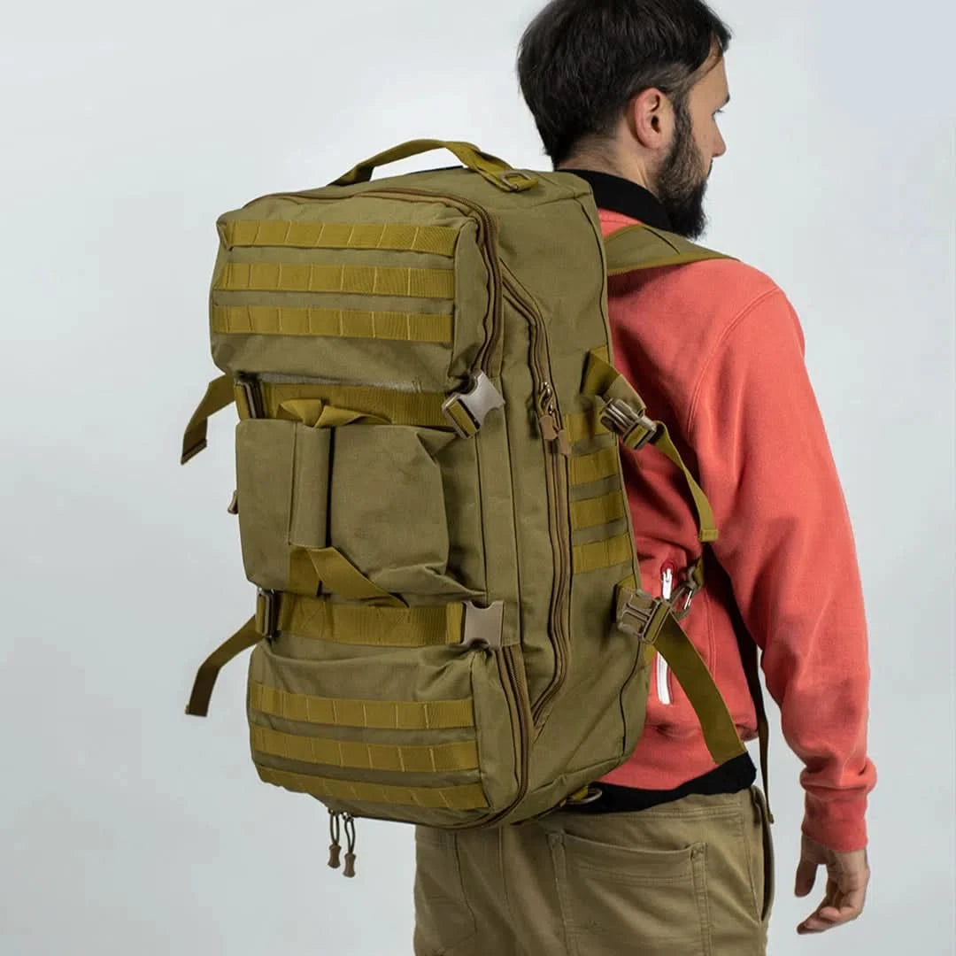 Mochila Bolso 2 en 1 Táctica Airsafe Impermeable