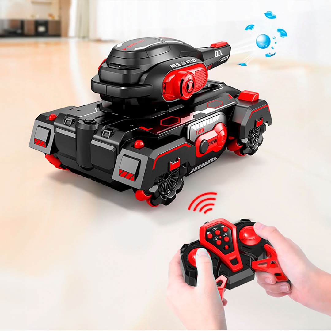 Auto a Control Remoto Tanque con Lanzador de Balas de Gel