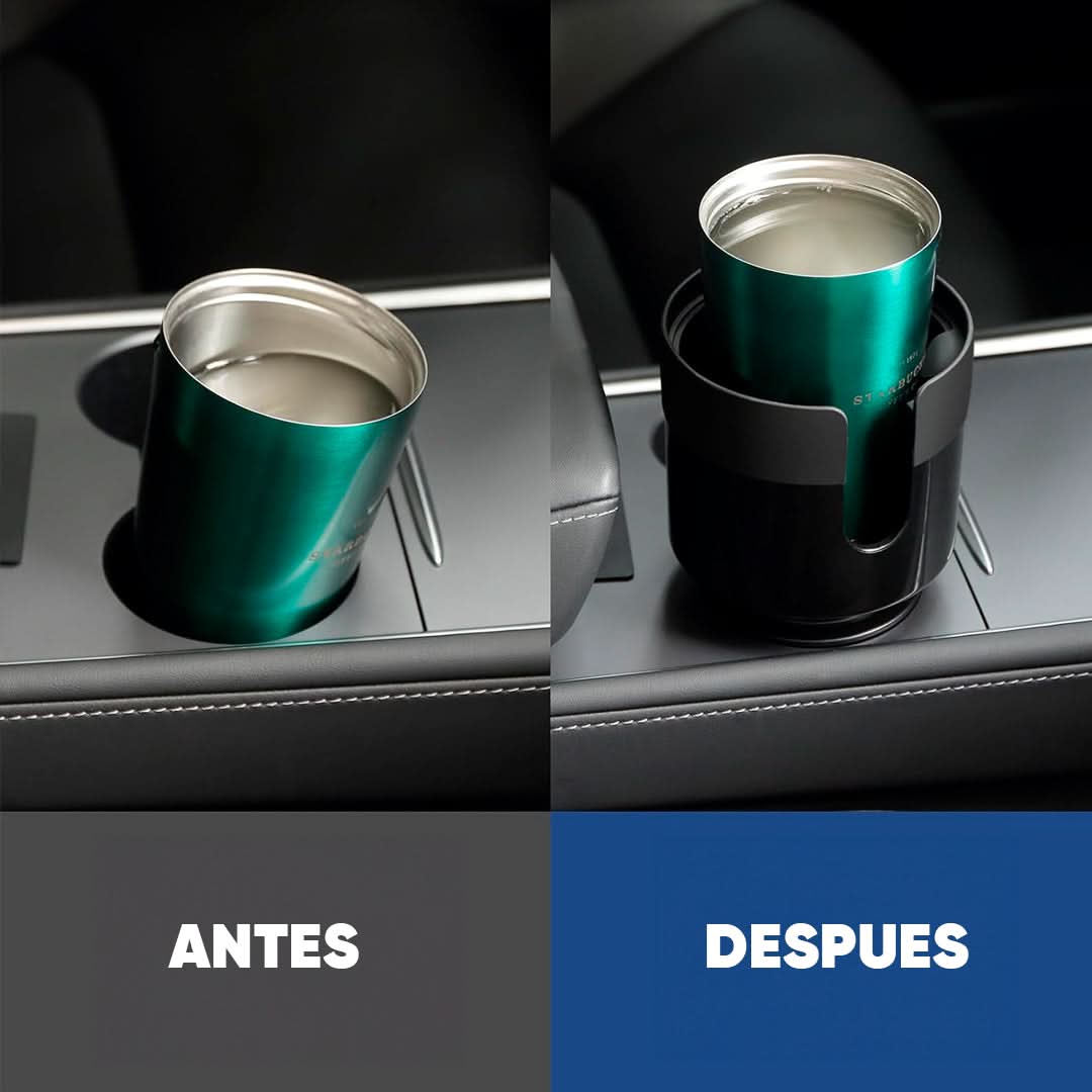 Porta Vasos y Mate Ajustable para Autos