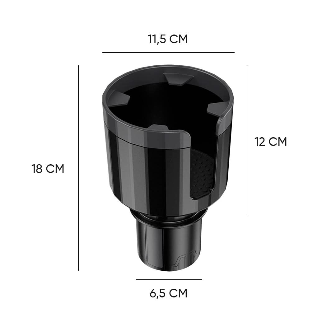 Porta Vasos y Mate Ajustable para Autos