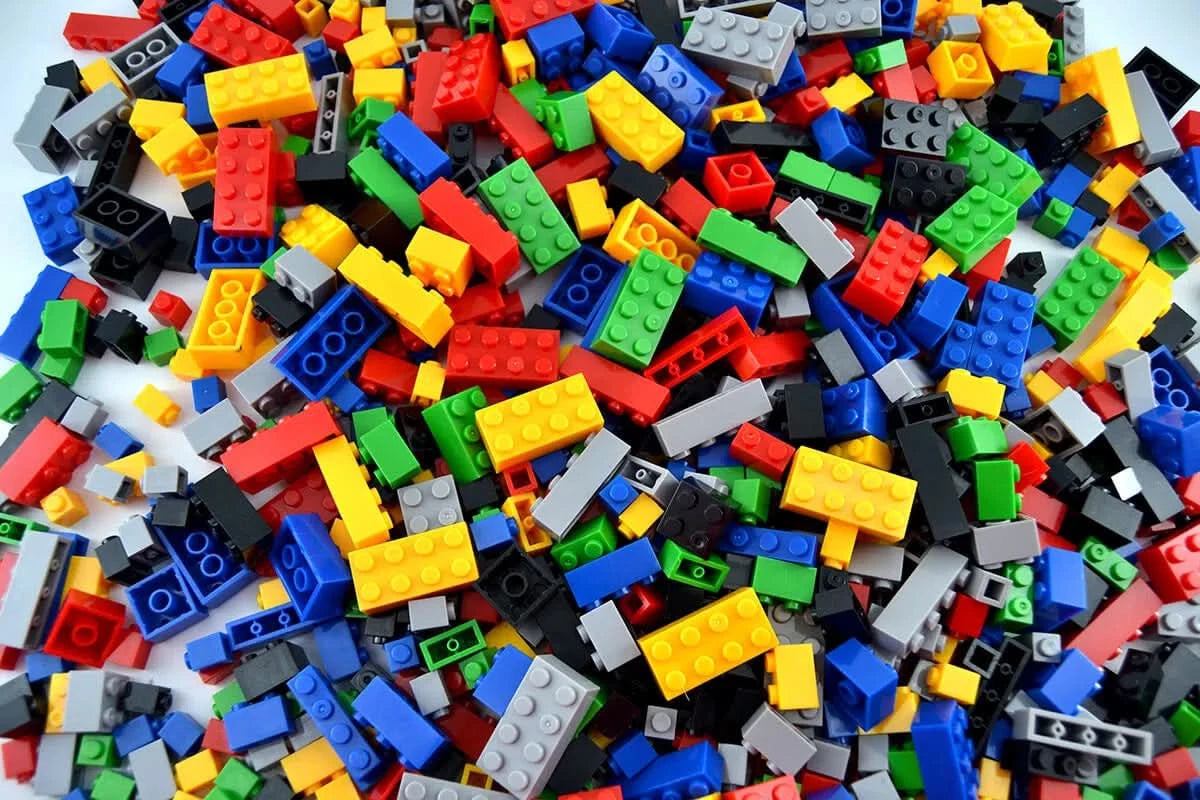 Juego de Bloques Ladrillos de Encastre