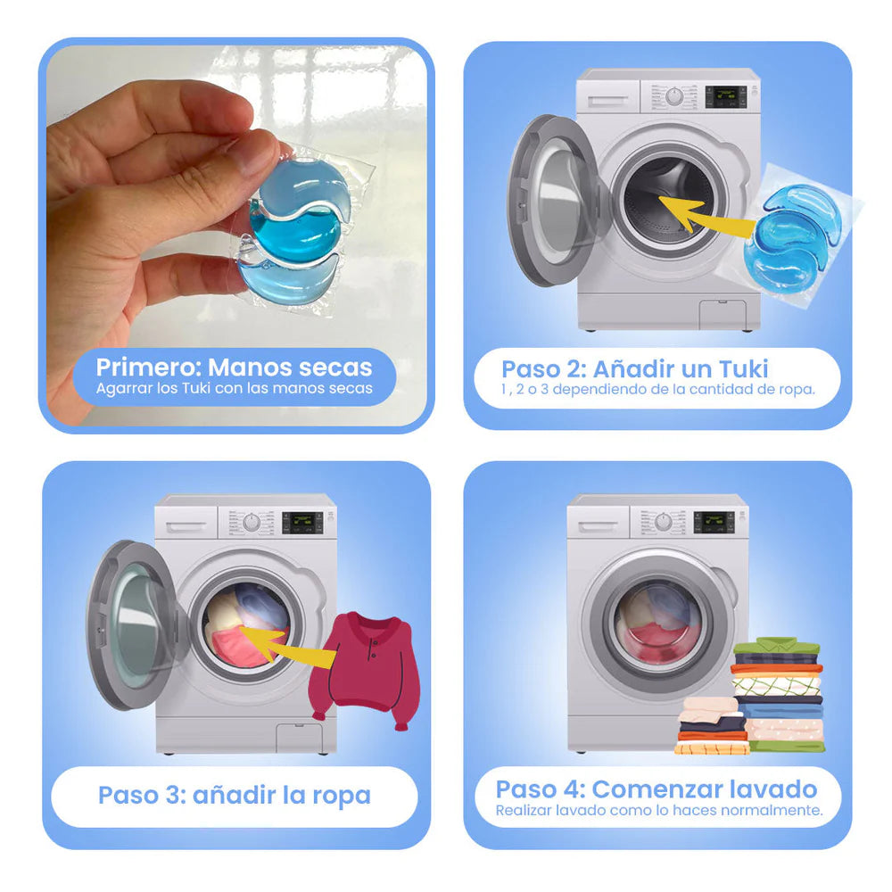 Packs de tuki de 5 unidades