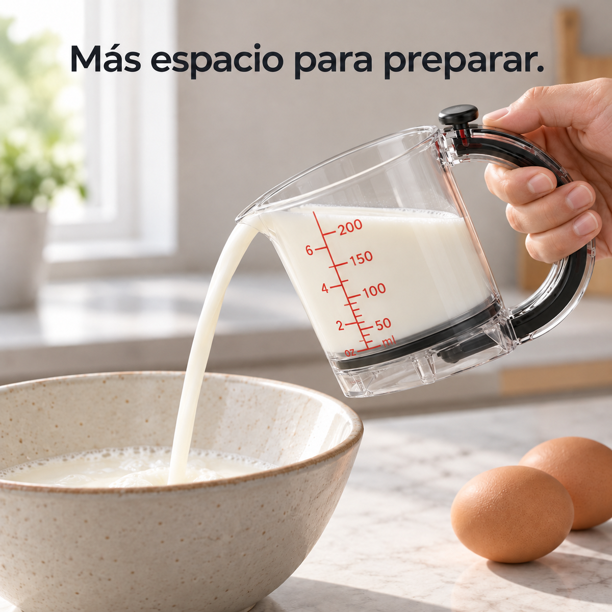 Taza Medidora Ajustable 200mL