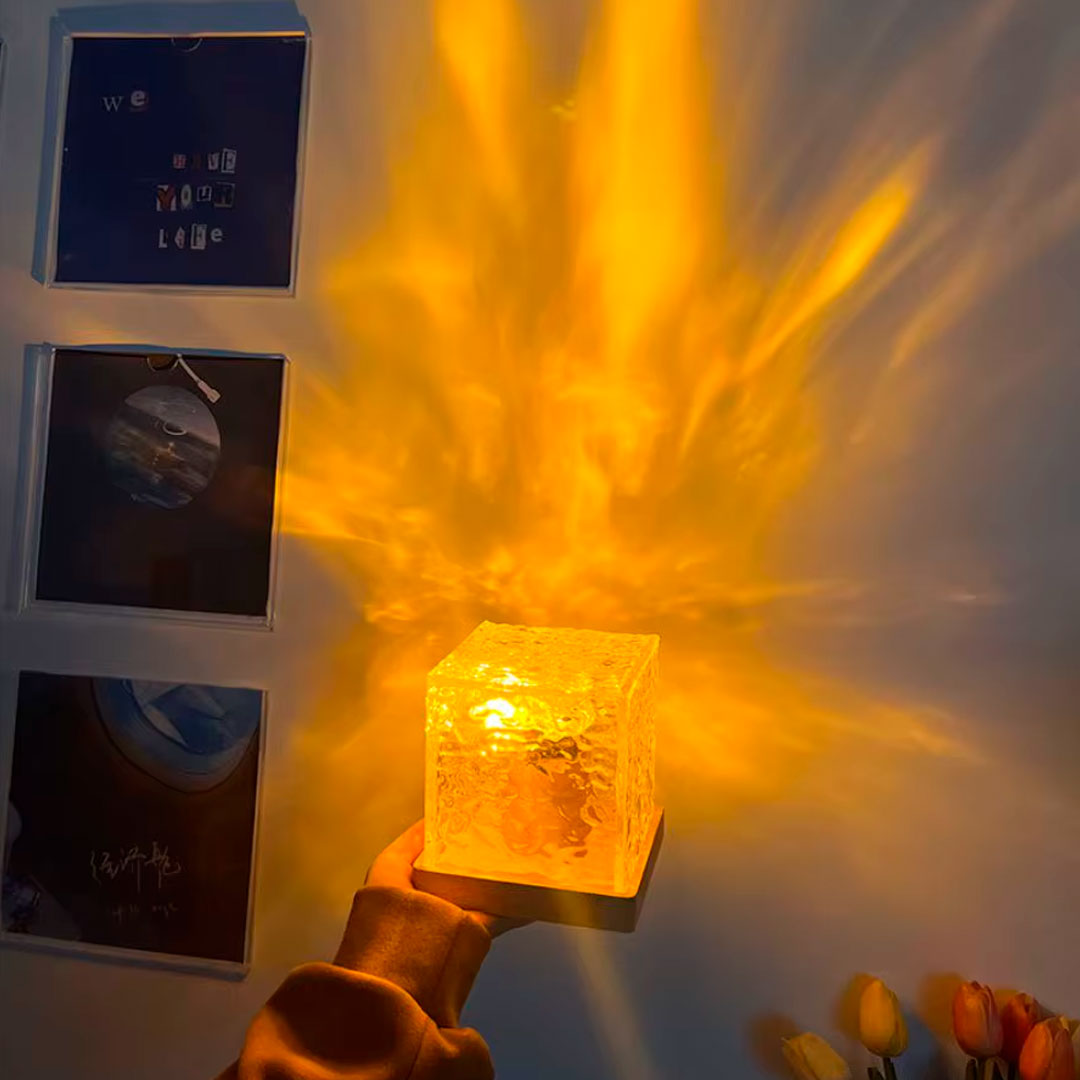 Lampara Led Aurora Boreal Rgb con 16 Colores