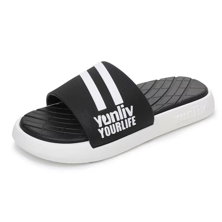 Chancletas Sandalias de Bandas de Tira Ancha YUNLIV