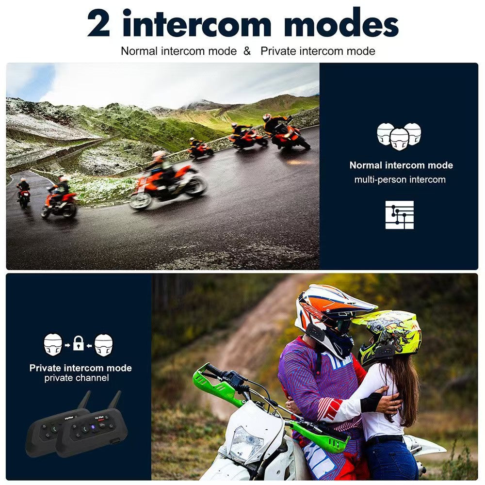 Intercomunicador Bluetooth Para Cascos De Moto