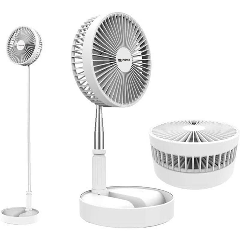 Ventilador Turbo Force Extensible Milhome 7200Mah