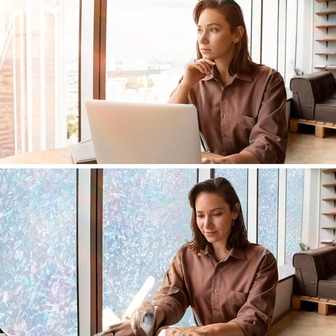 Film Adhesivo de privacidad para Ventana