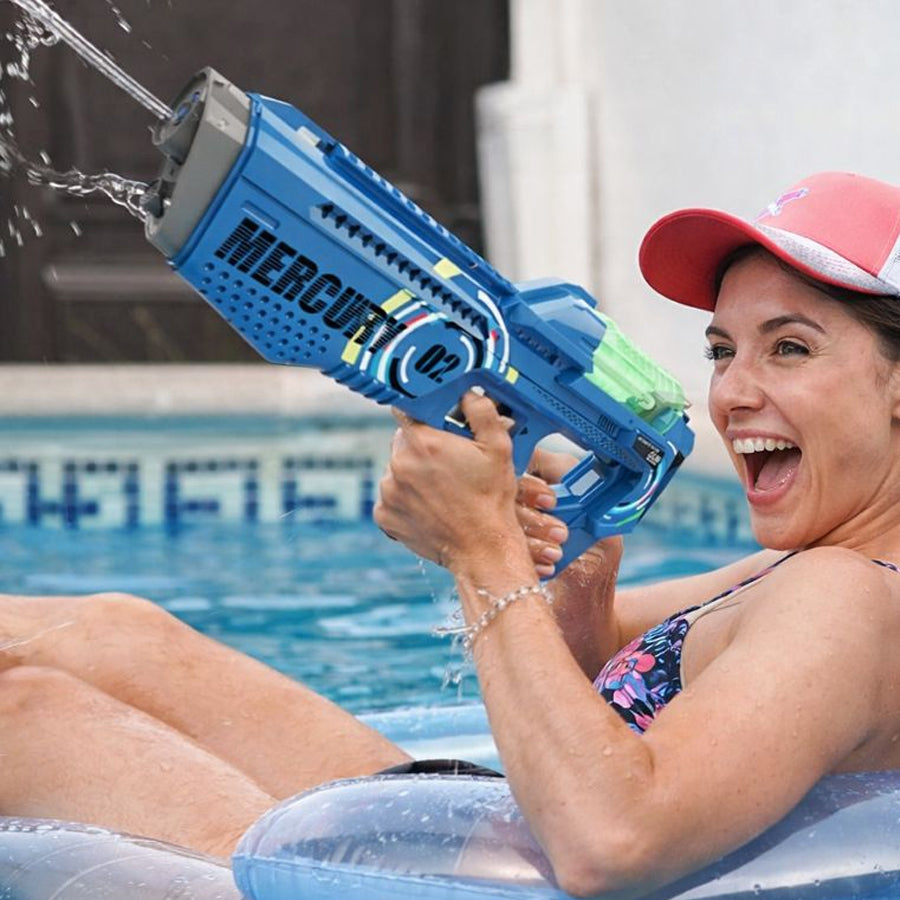 Pistola Automática de Agua Eléctrica Luminosa
