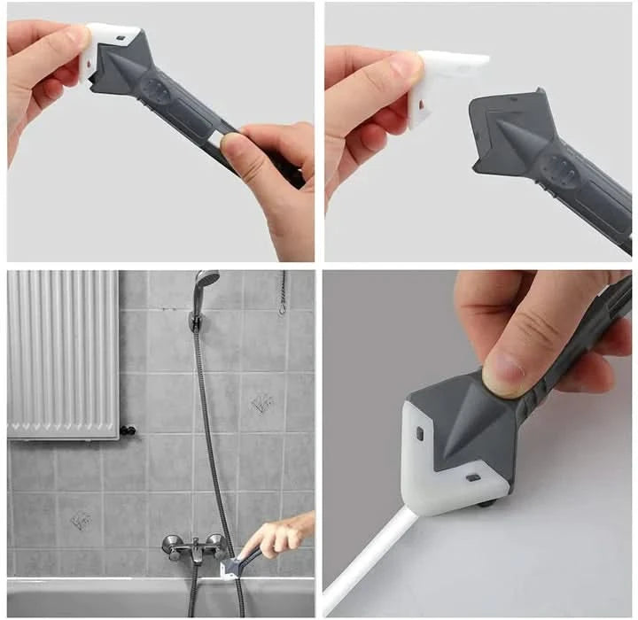 Espátula 5 en 1 para Colocar y Remover Calafateo Leisel