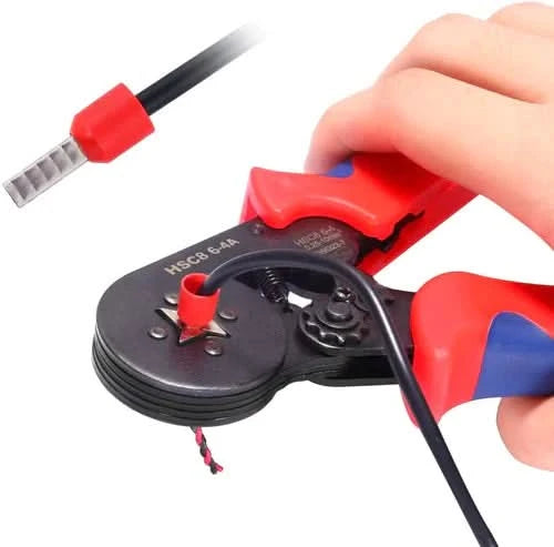 Crimpadora para Terminales con 1200  Conectores Profesional