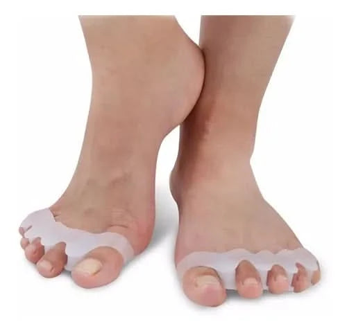 Separador de Dedos de Silicona Blanco