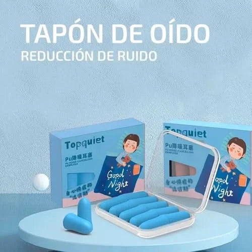 Tapones de Oído para Dormir con Reducción de Ruido 10 Piezas