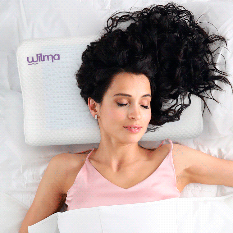 Almohada Cervical Wilma con Gel para el Soporte del Cuello