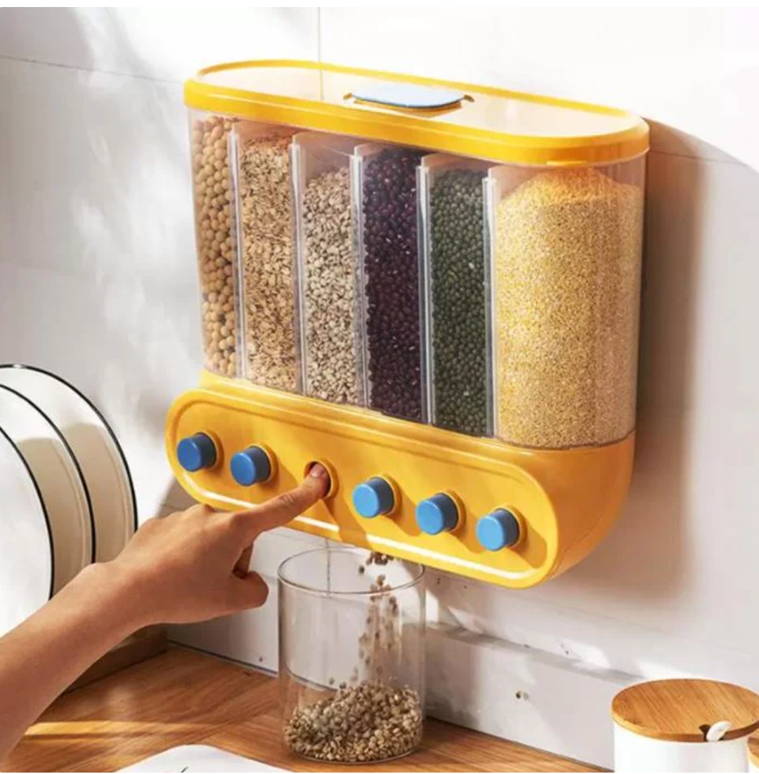 Consejos para ampliar los espacios en tu cocina (Parte 2): Dispensadores de Cereales.