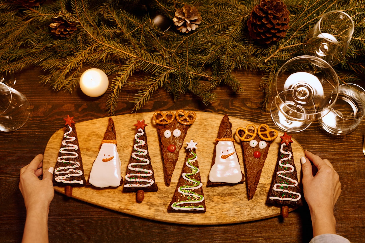 ¡Los brownies navideños que necesitas para estas fiestas!