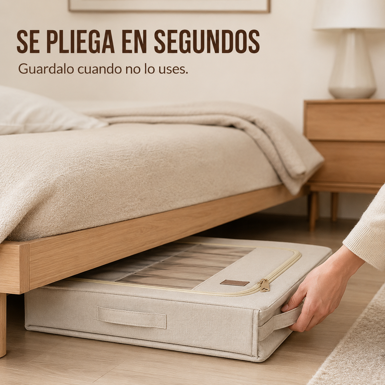 Caja Organizadora de Tela Diseño Estructural Milhome