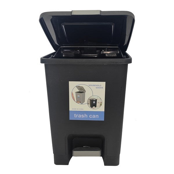 Papelera Basurero 15 Litroscon Pedal con Agarre