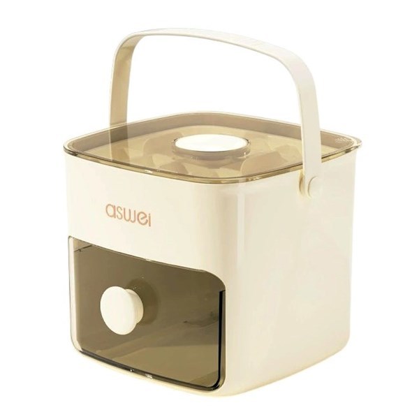 Cubetera de Plastico con Boton y Cajon