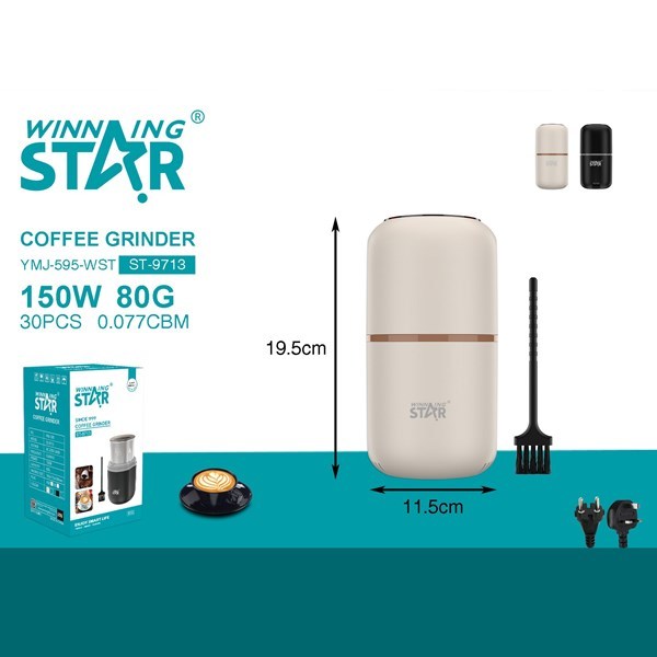 Molinillo de Café Win Star Acero Inoxidable 150w