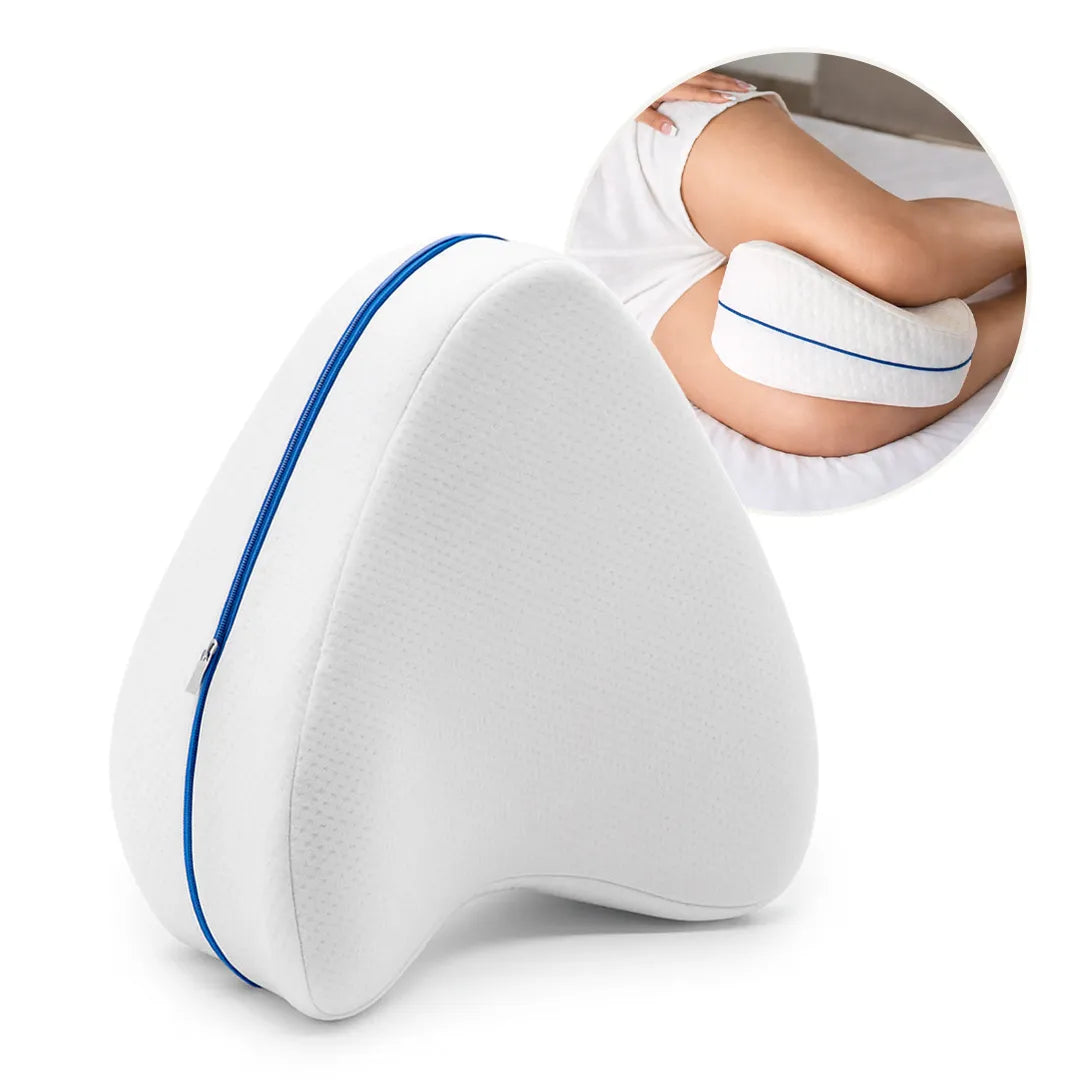 Almohada Para Piernas Y Rodillas Blanca