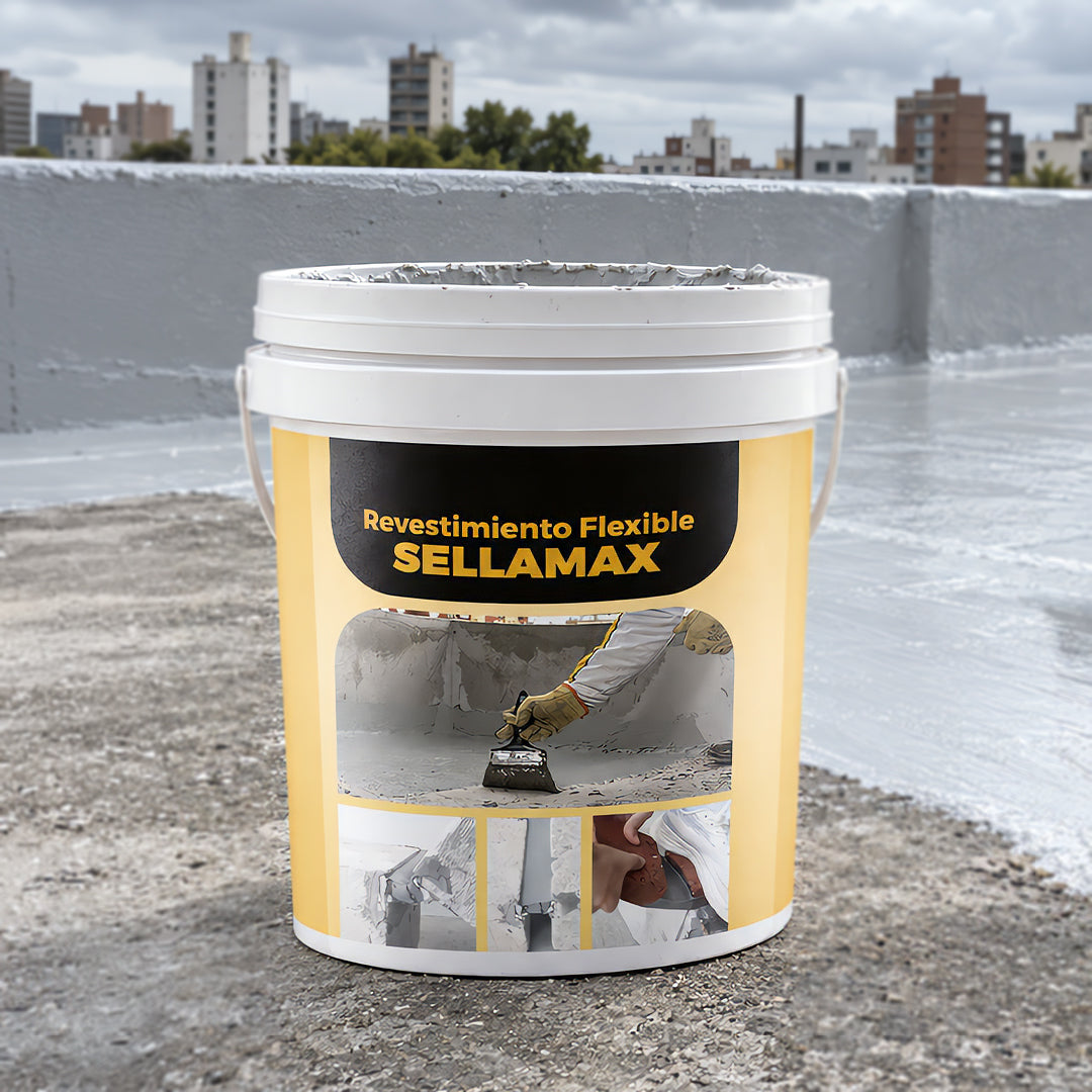 Revestimiento Impermeabilizante Flexible Sellamax Leisel 1L