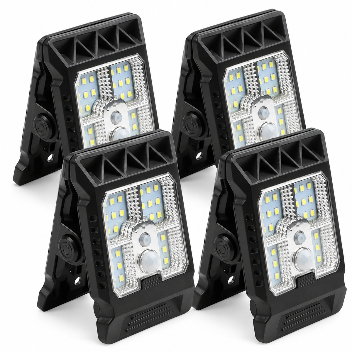Pack de 4 Lamparas Clip Solar